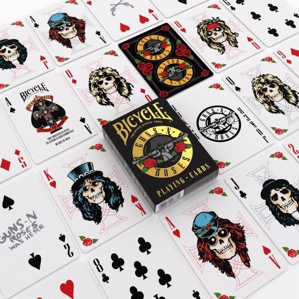 NAIPES - BARAJA BICYCLE GUNS & ROSES - Imagen 4