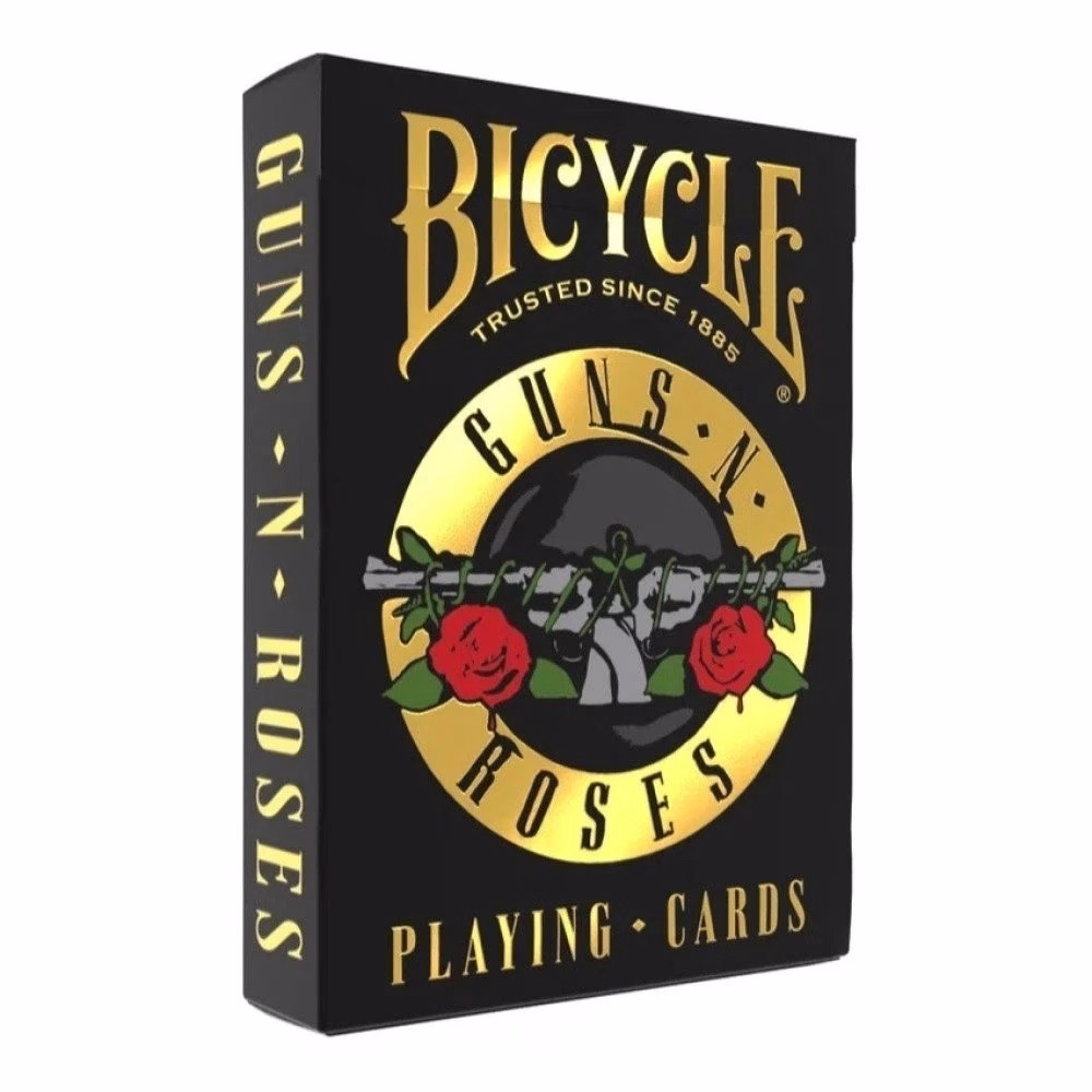 NAIPES - BARAJA BICYCLE GUNS & ROSES