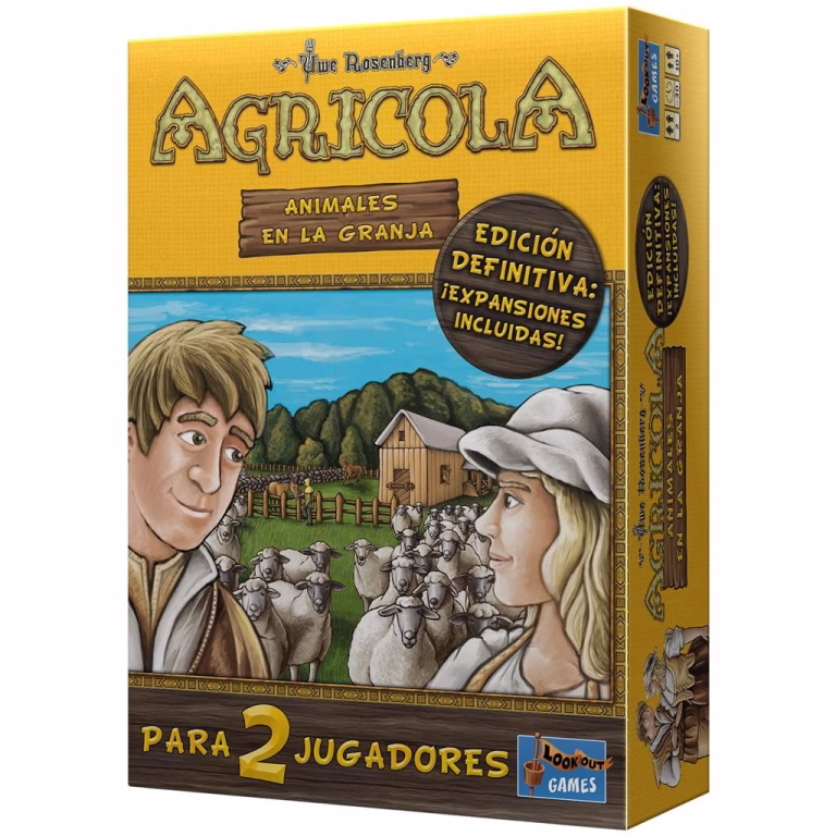 AGRICOLA 2 JUGADORES ANIMALES EN LA GRANJA