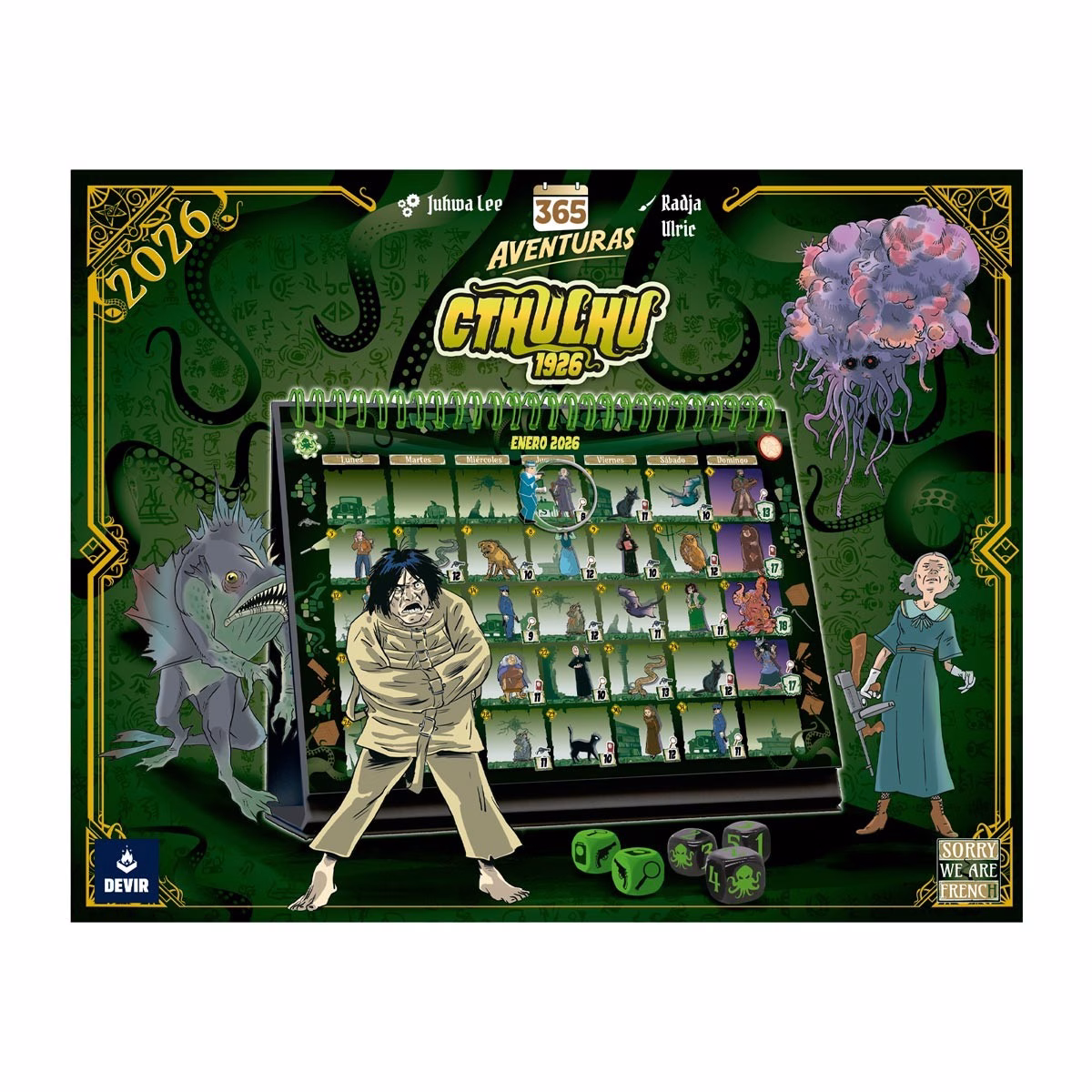 CALENDARIO 365 ADVENTURES CTHULHU - Imagen 3