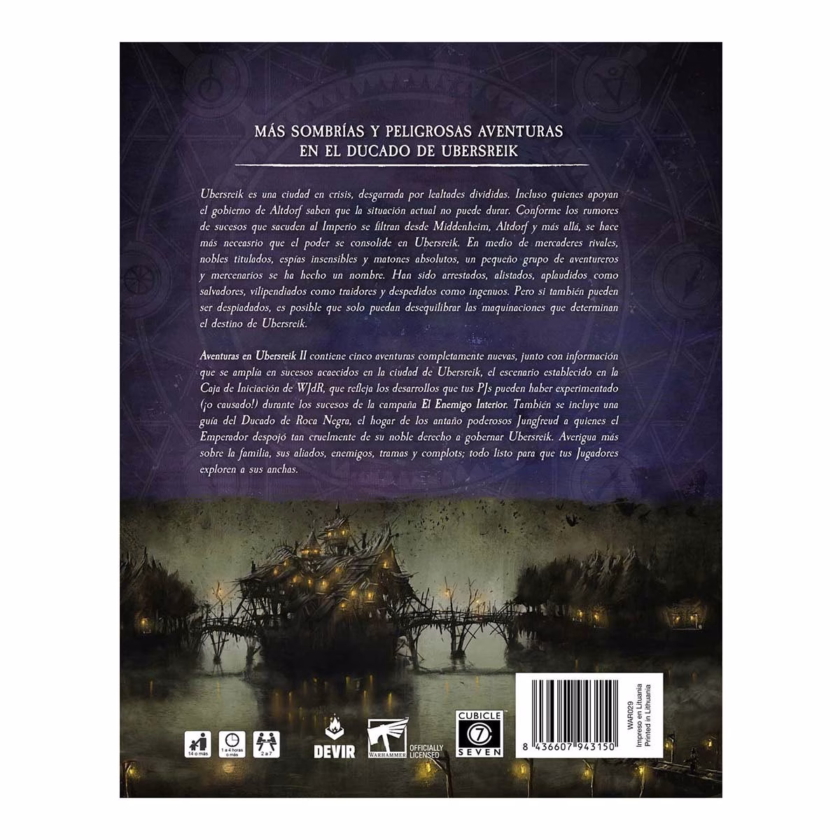 WARHAMMER FANTASY - AVENTURAS EN UBERSREIK II - Imagen 5