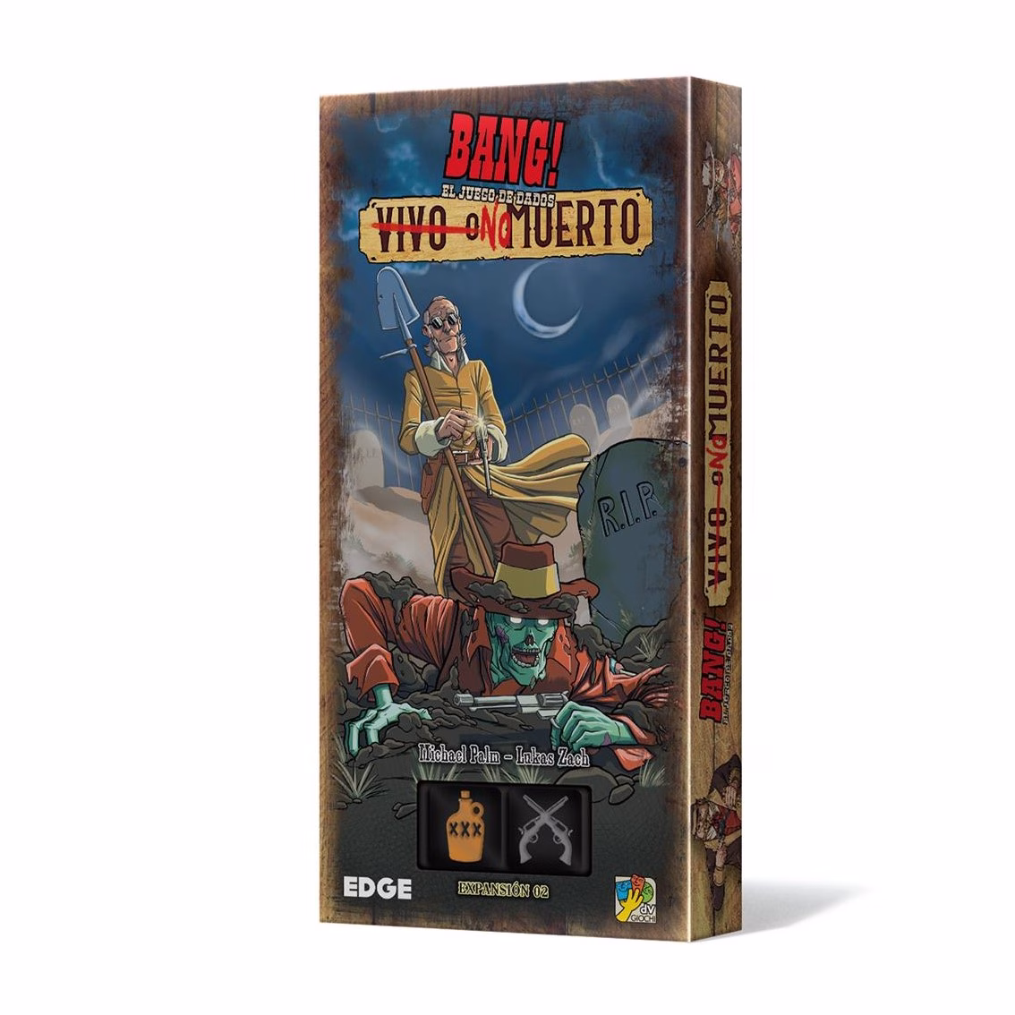 ASMODEE BANG EL JUEGO DE DADOS VIVO O NO MUERTO PEGI 8
