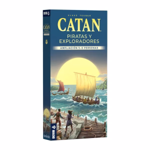 DEVIR CATAN PIRATAS Y EXPLORADORES 5 - 6 JUGADORES