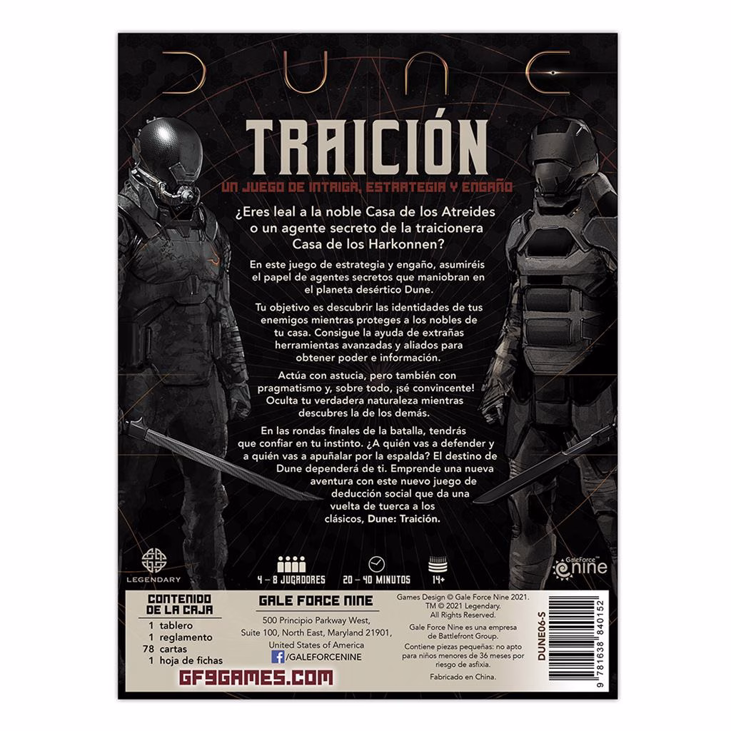 DUNE: TRAICION PEGI 14 - Imagen 2