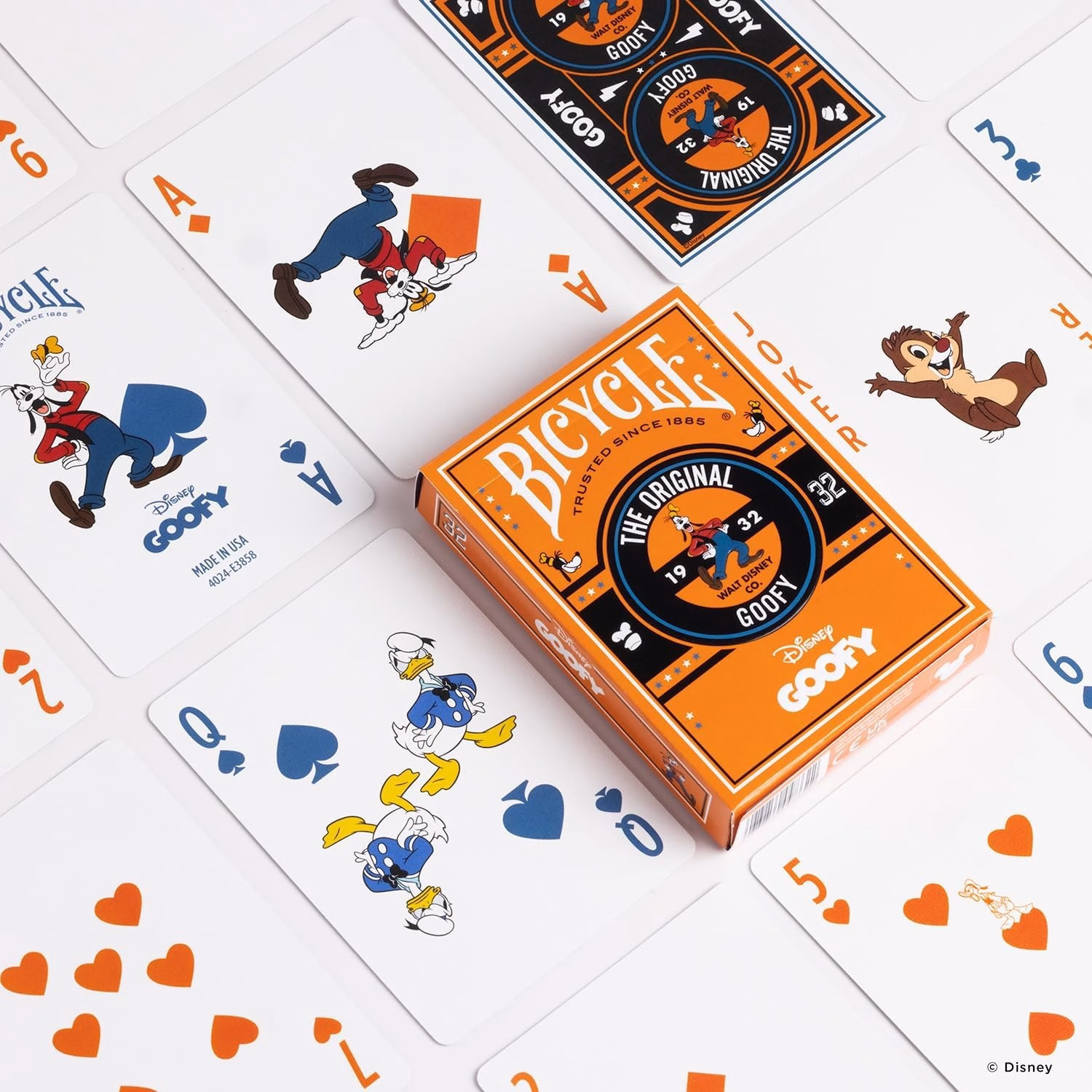 NAIPES - BARAJA BICYCLE DISNEY GOOFY - Imagen 3