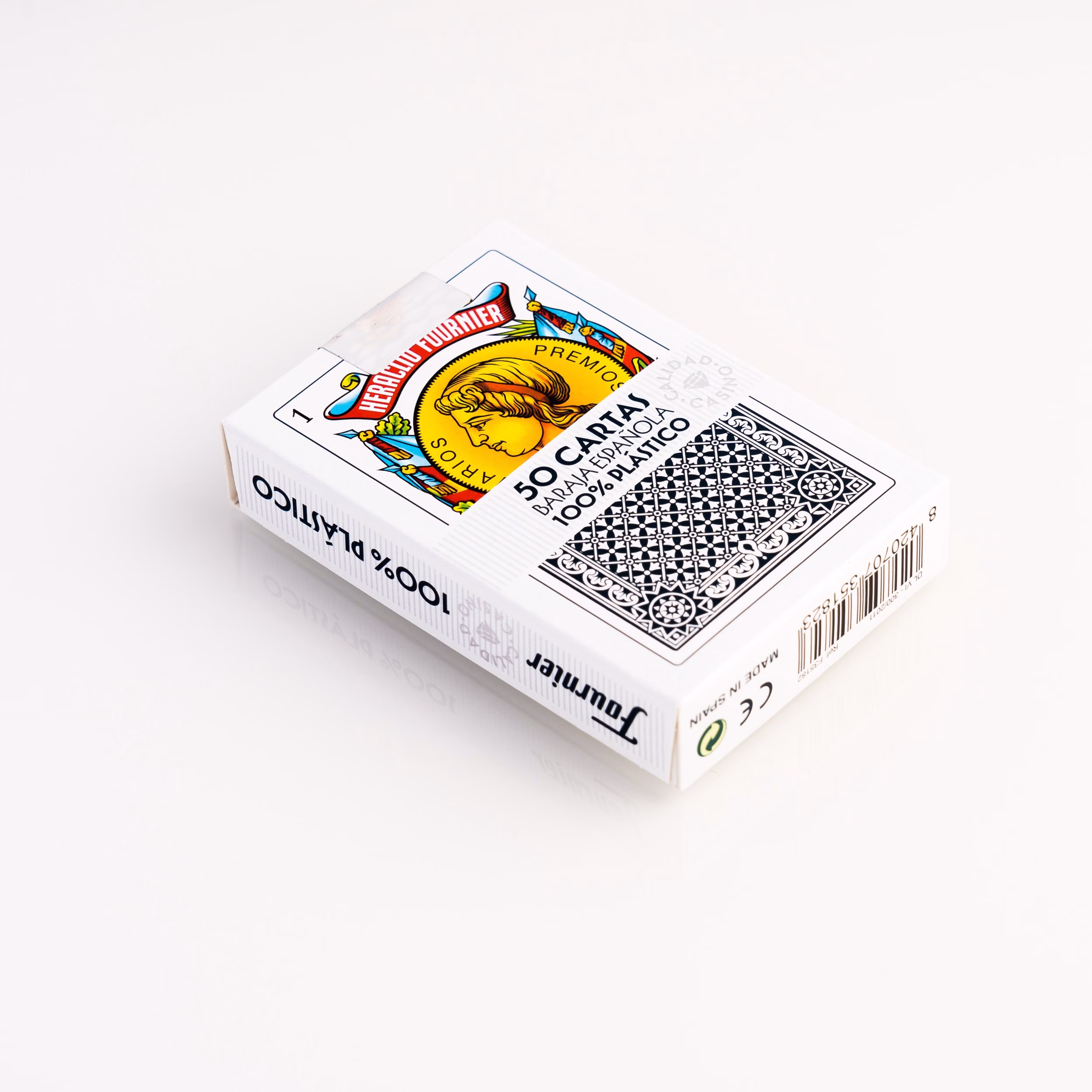 NAIPES - BARAJA ESPAÑOLA PLASTICO 100% 50C - Imagen 3
