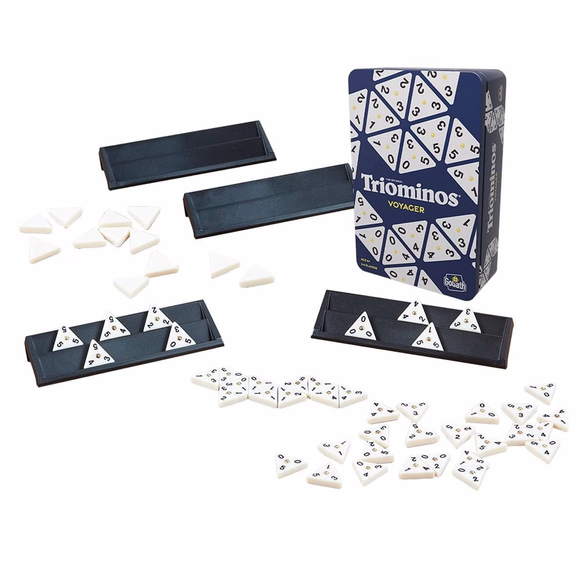 TRIOMINOS CAJA METALICA - Imagen 2