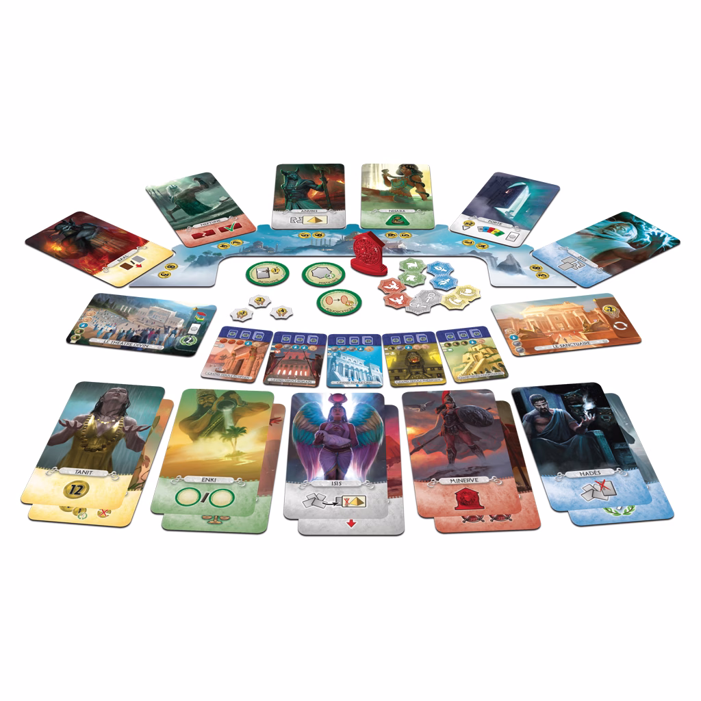 7 WONDERS: DUEL PANTHEON PEGI 10 - Imagen 2