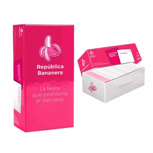 JUEGO DE CARTAS REPúBLICA BANANERA PEGI 18