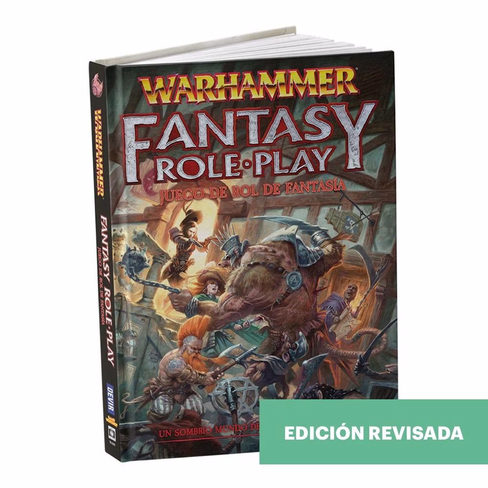 JUEGO DE ROL DEVIR WARHAMMER EDICIóN REVISADA