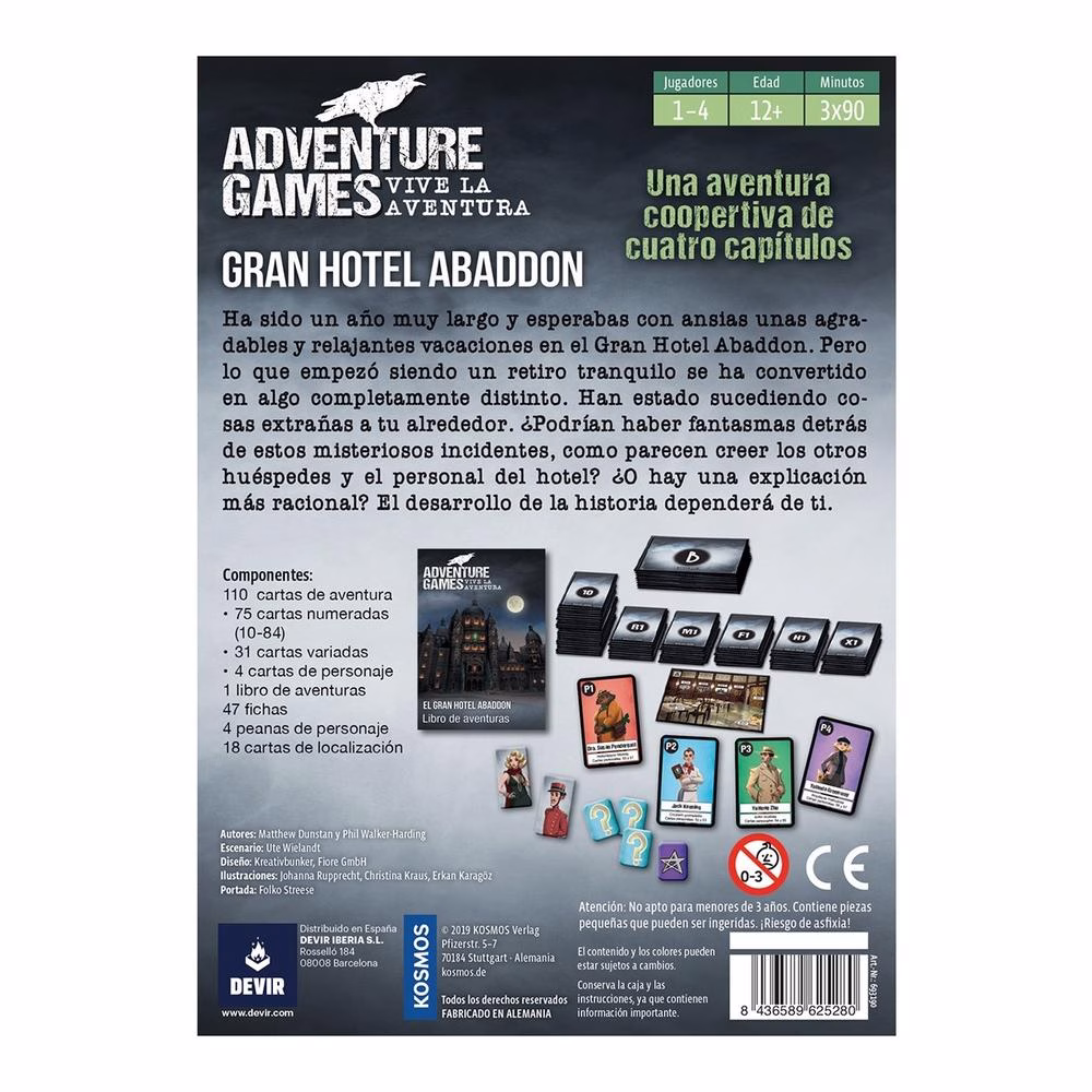 ADVENTURE GAMES: GRAN HOTEL ABADDON - Imagen 2
