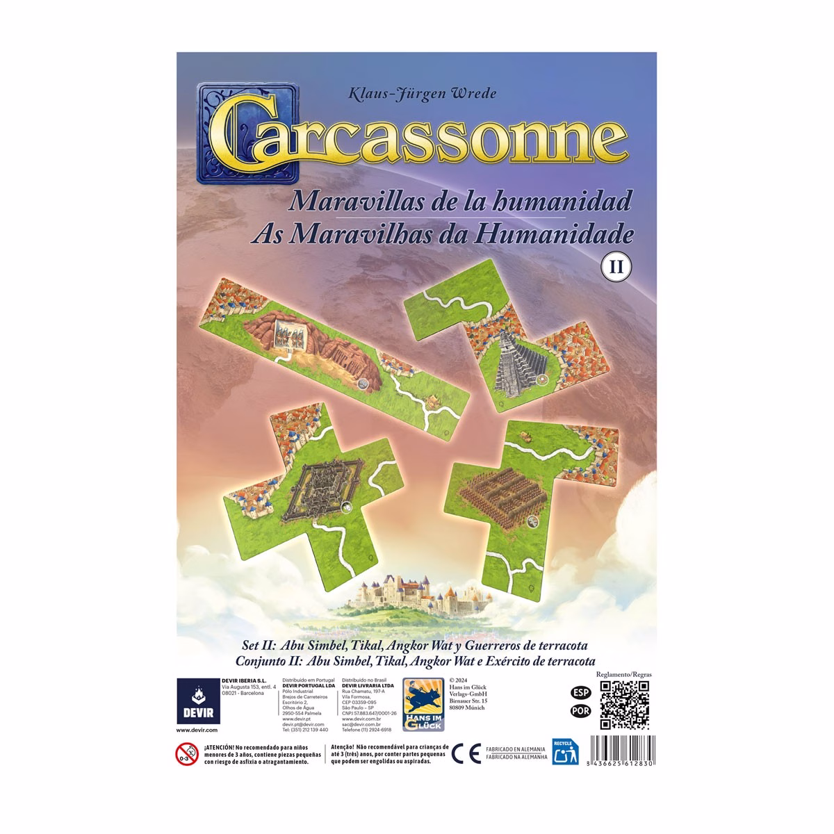 CARCASSONNE: MARAVILLAS DE LA HUMANIDAD II - Imagen 2