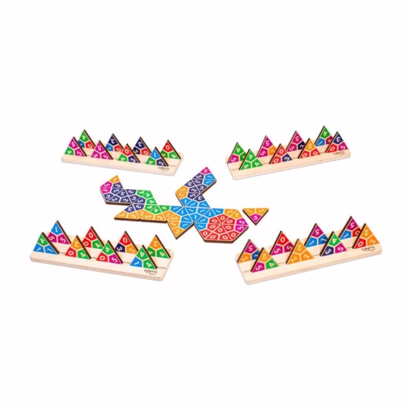 DOMINO TRIANGULAR CAJA DE METAL FSC 100% - Imagen 2
