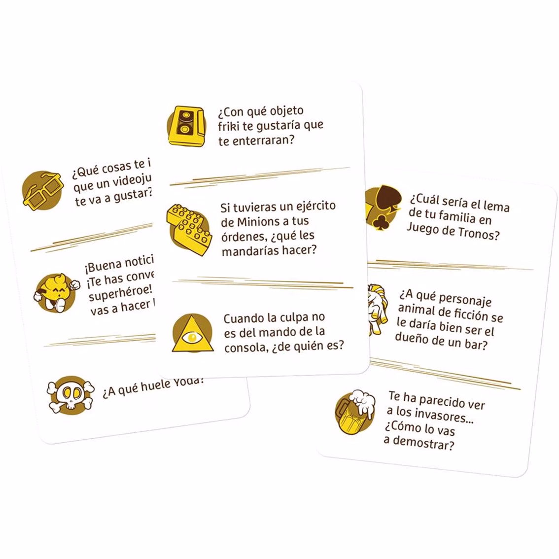 ASMODEE PREGUNTAS DE MIERDA FRIKI PEGI 16 - Imagen 3
