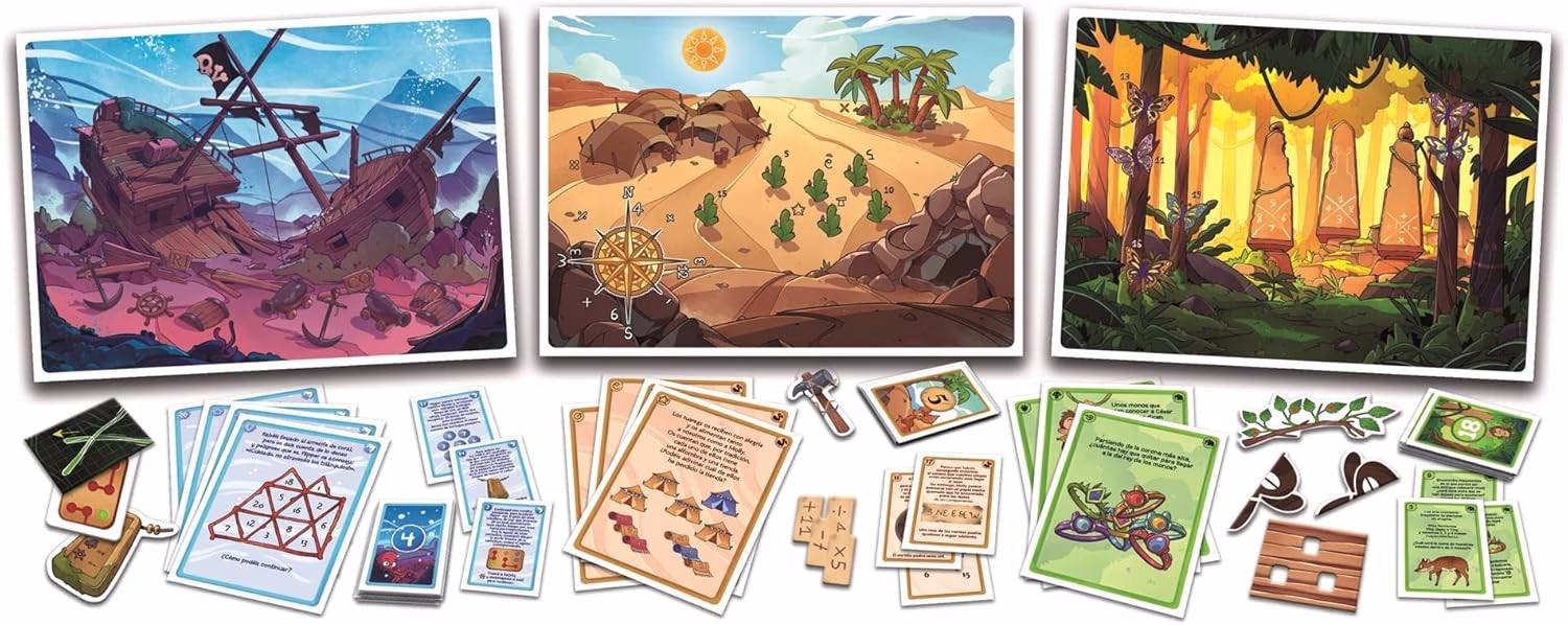 ESCAPE GAME WILD - 3 AVENTURAS EN LA NATURALEZA SALVAJE - Imagen 2