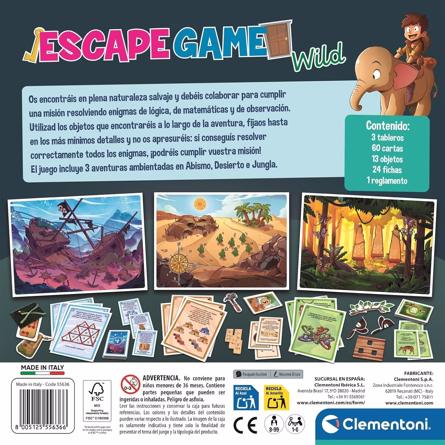 ESCAPE GAME WILD - 3 AVENTURAS EN LA NATURALEZA SALVAJE - Imagen 3