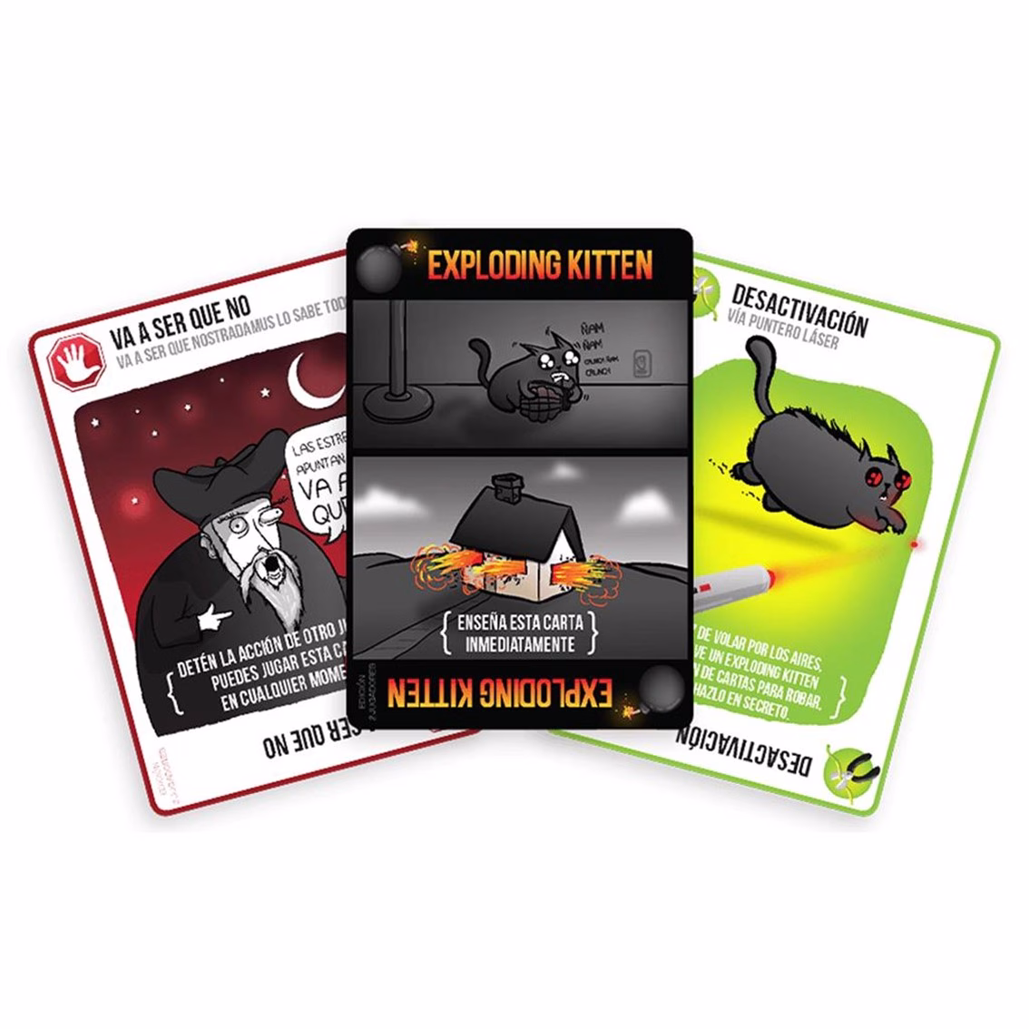 EXPLODING KITTENS EDICION 2 JUGADORES PEGI 7 - Imagen 3