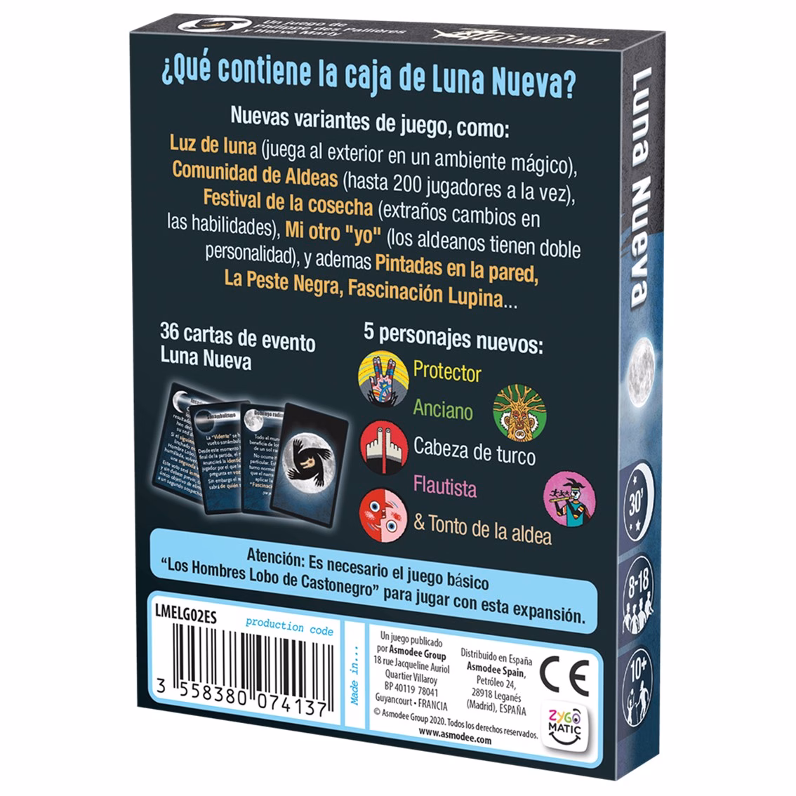 LOS HOMBRES LOBO DE CASTRONEGRO LUNA NUEVA PEGI 10 - Imagen 3