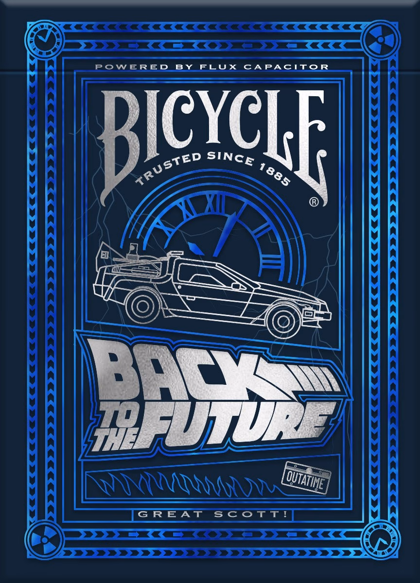 NAIPES - BARAJA BICYCLE BACK TO THE FUTURE