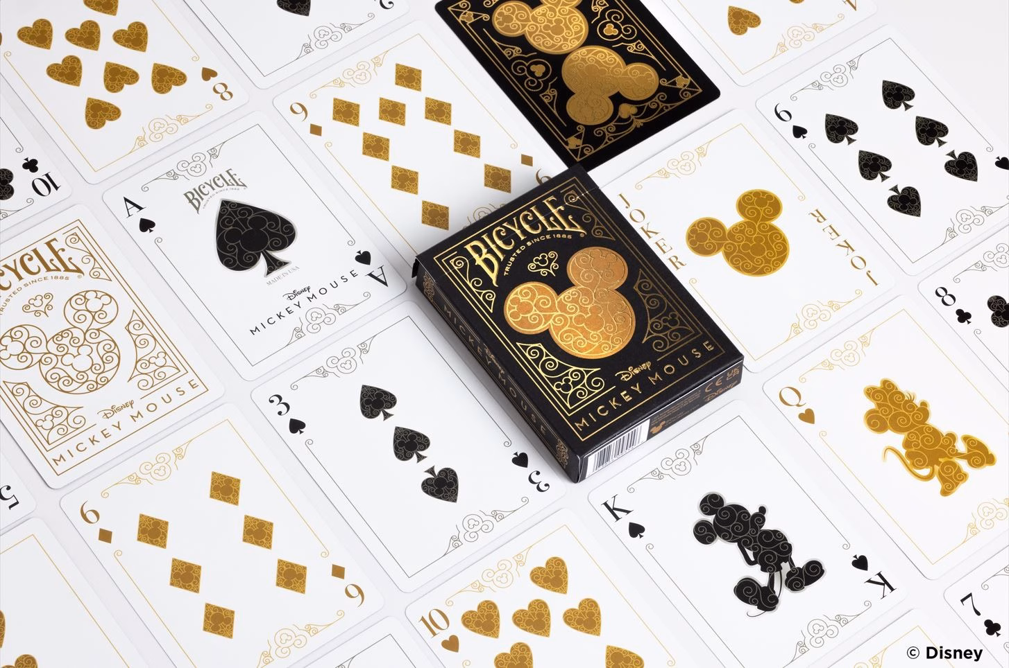 NAIPES - BICYCLE DISNEY MICKEY MOUSE GOLD - Imagen 3