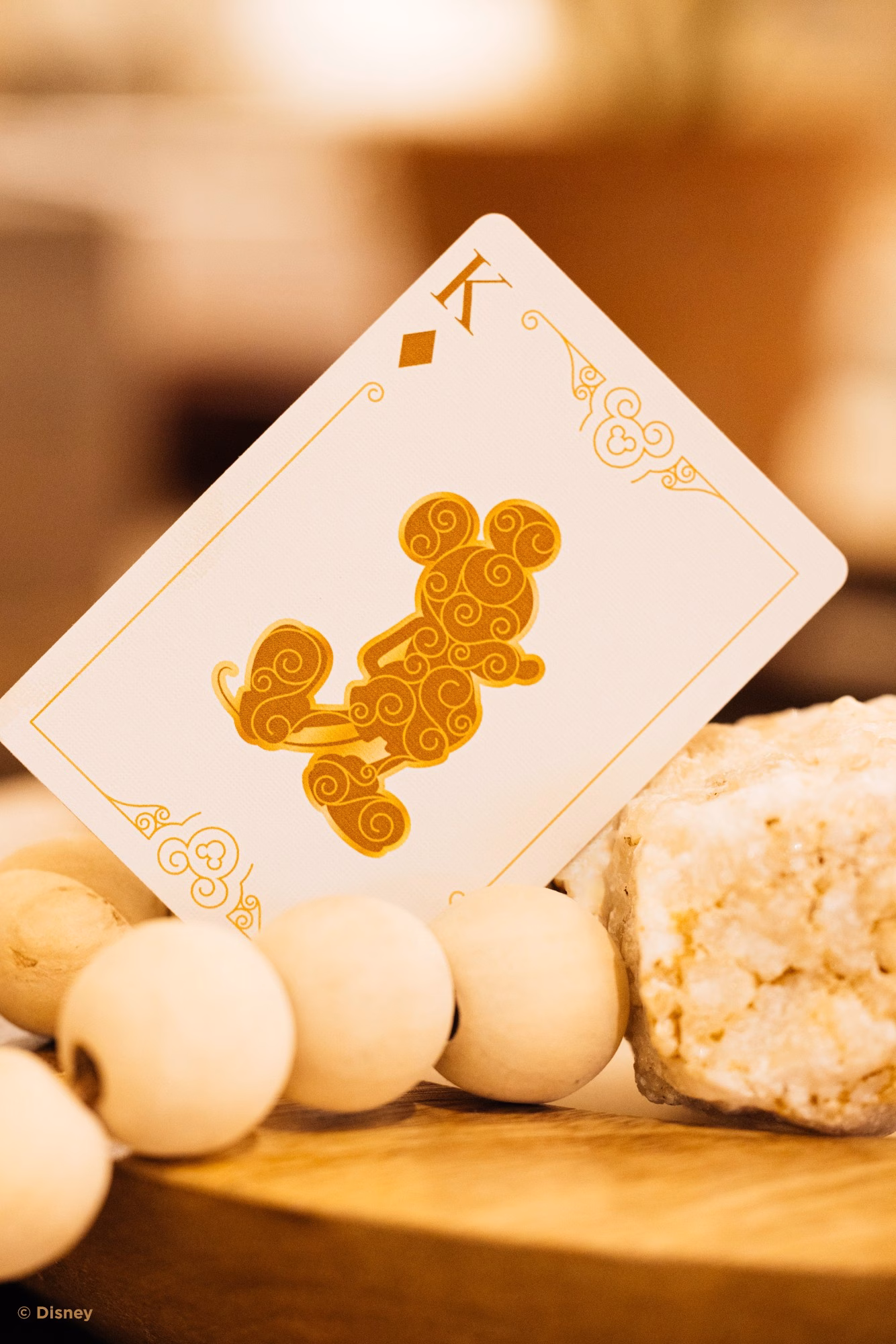 NAIPES - BICYCLE DISNEY MICKEY MOUSE GOLD - Imagen 4