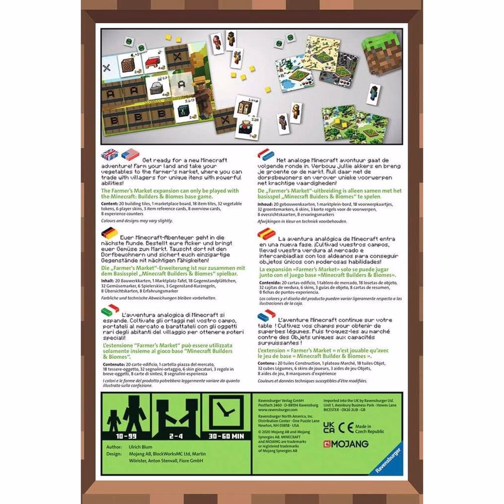 RAVENSBURGER MINECRAFT FARMER'S MARKET ESP. - Imagen 2