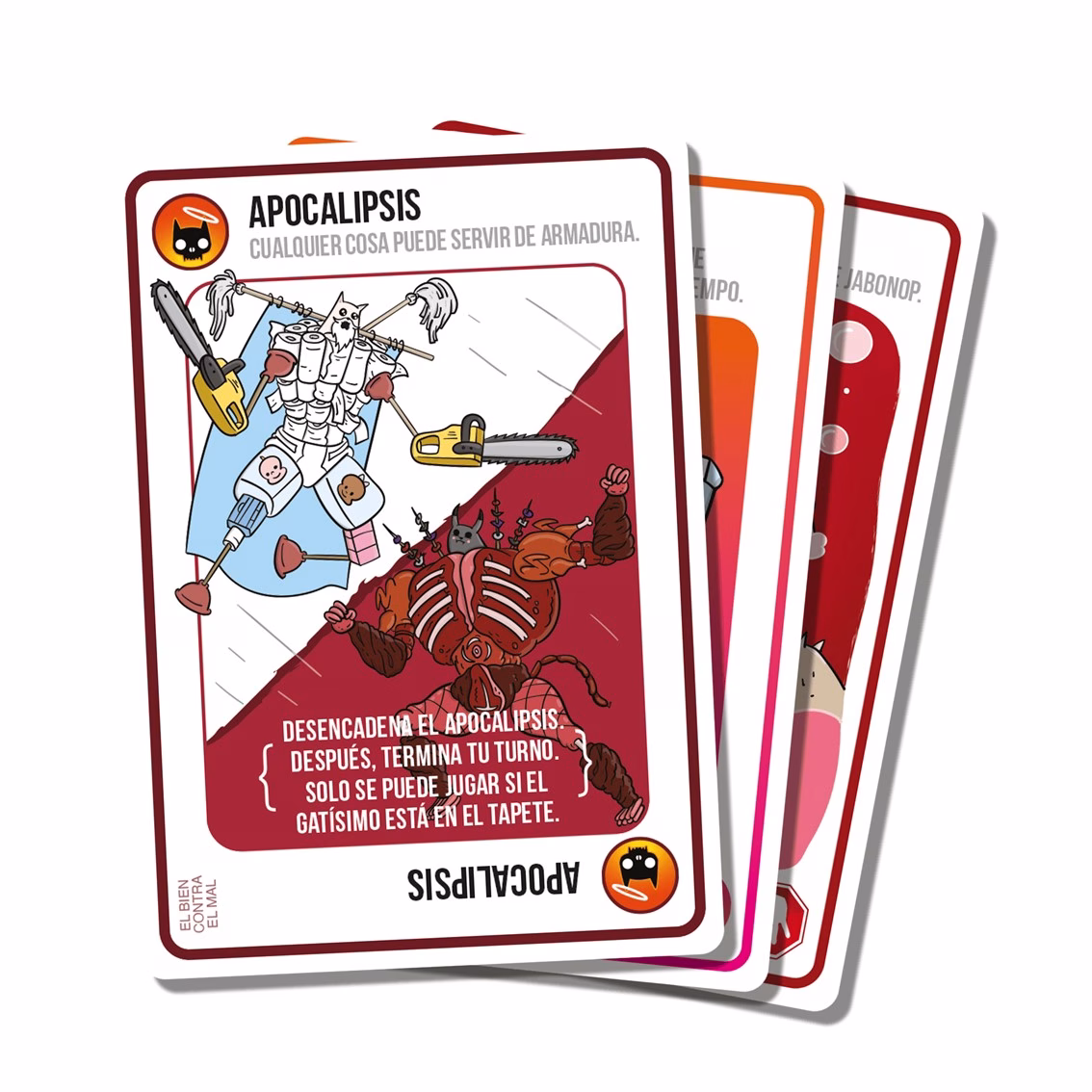 EXPLODING KITTENS EL BIEN CONTRA EL MAL EDAD RECOMENDADA 7 AñOS - Imagen 3