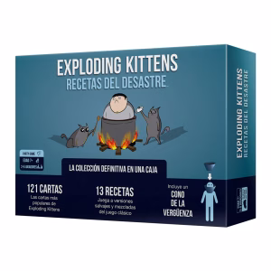 EXPLODING KITTENS RECETAS DEL DESASTRE PEGI 7