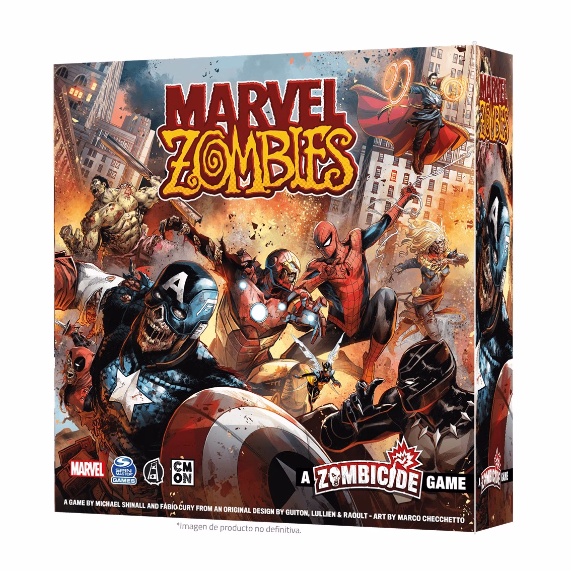 MARVEL ZOMBIES EDAD RECOMENDADA 14 AñOS