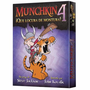 MUNCHKIN 4: ¡QUE LOCURA DE MONTURA! PEGI 10