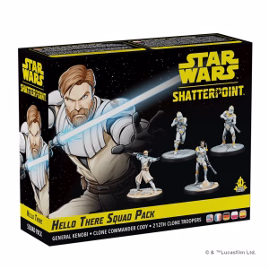 STAR WARS SHATTERPOINT HELLO THERE GENERAL OBI - WAN KENOBI SQUAD PACK