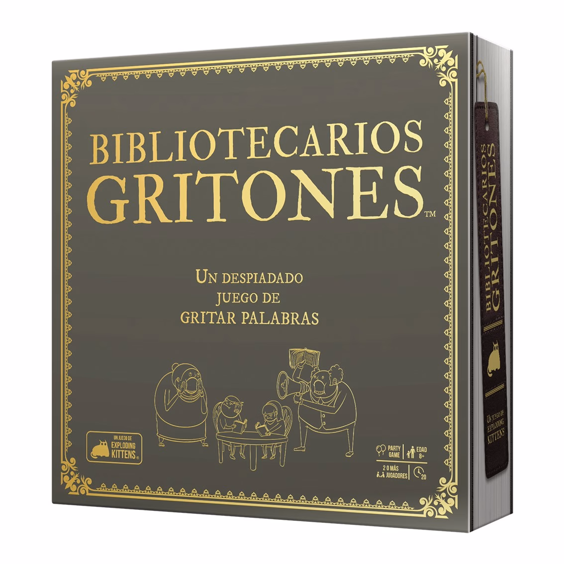 BIBLIOTECARIOS GRITONES EDAD RECOMENDADA 7 AñOS