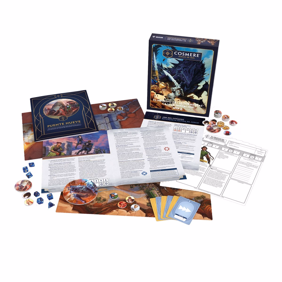 EL ARCHIVO DE LAS TORMENTAS - CAJA DE INICIACION - Imagen 2