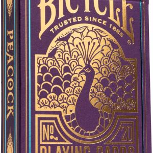 NAIPES - BARAJA BICYCLE PURPLE PEACOCK