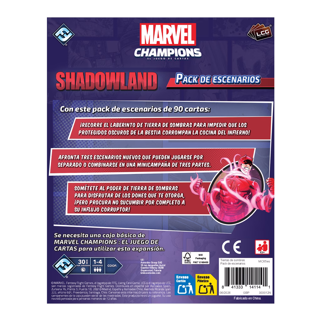 MARVEL CHAMPIONS: Shadowlands Scenario Pack - Imagen 2
