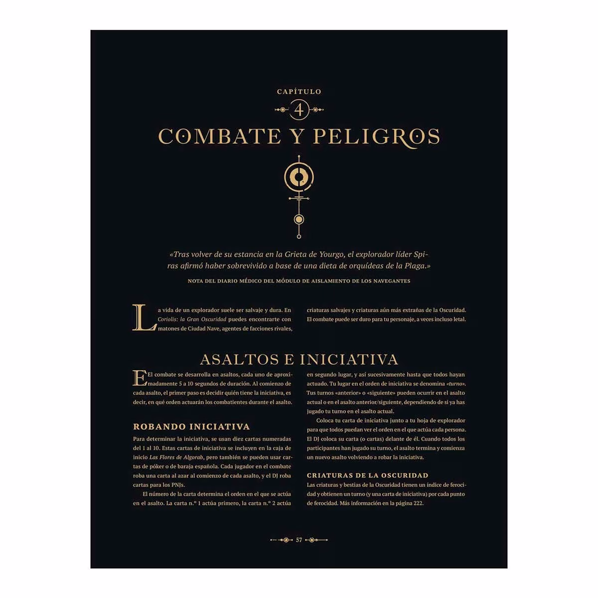 CORIOLIS - LA GRAN OSCURIDAD - LIBRO BASICO - Imagen 3