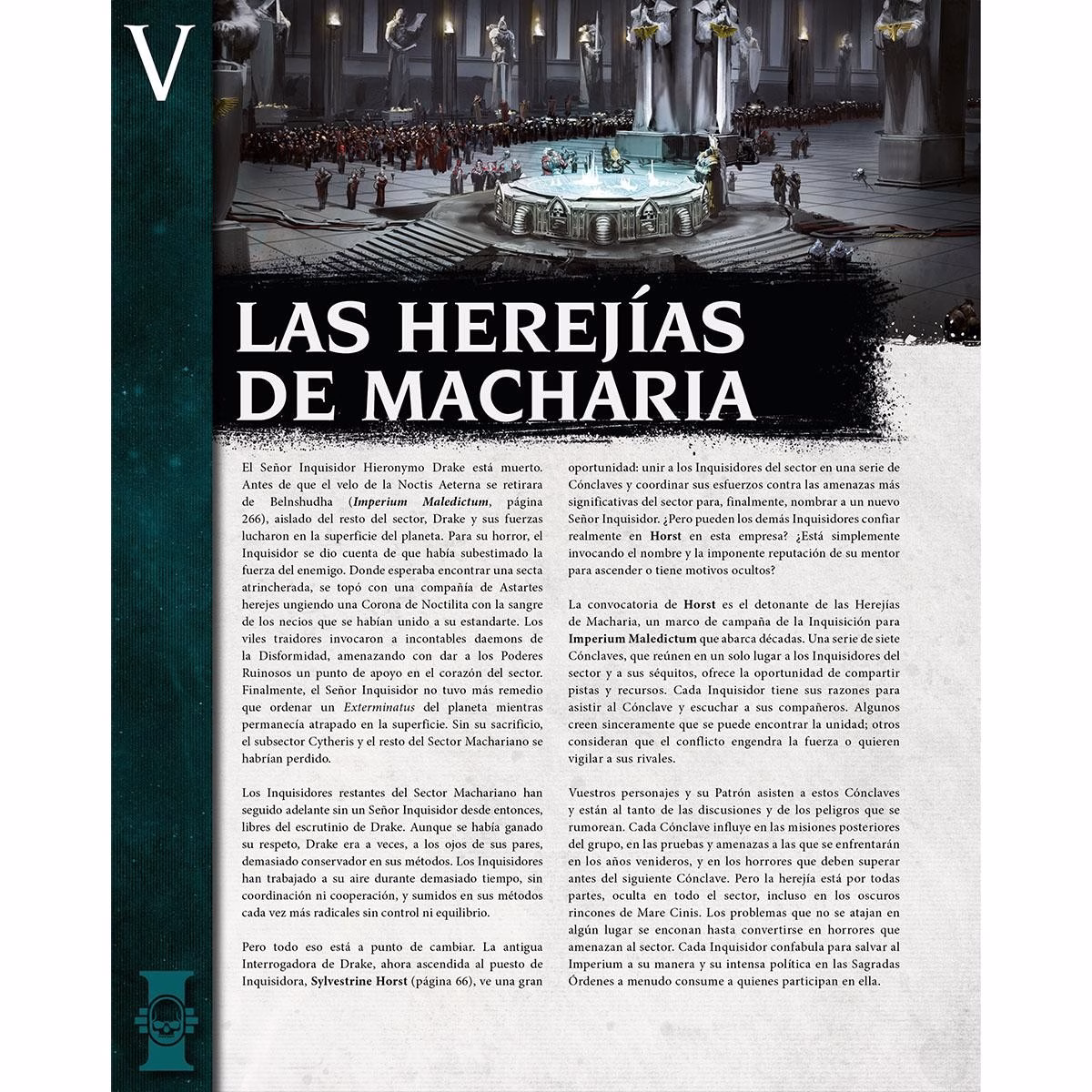 WARHAMMER 40.000 IMPERIUM MALEDICTUM - GUIA DE DIRECCION DE LA INQUISICION