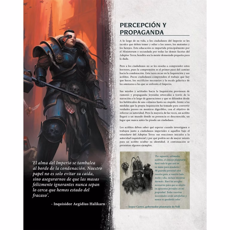 WARHAMMER 40.000 IMPERIUM MALEDICTUM - GUIA DE JUEGO DE LA INQUISICION