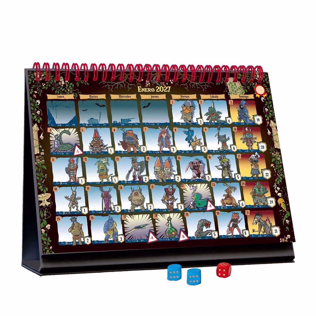 CALENDARIO 365 ADVENTURES DUNGEON - MAZMORRAS 2027 - Imagen 2