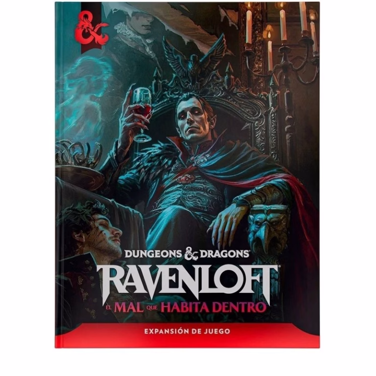 D&D RAVENLOFT - EL MAL QUE HABITA DENTRO REGULAR COVER (CASTELLANO)