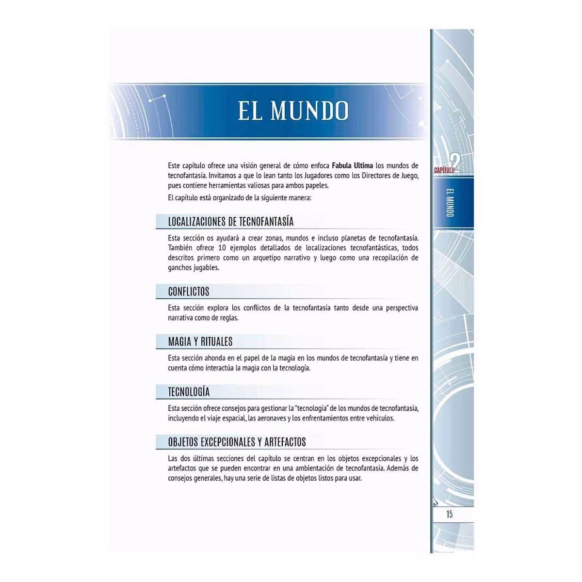 FABULA ULTIMA - ATLAS DE TECNOFANTASIA - Imagen 2