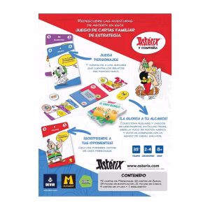 JUEGO DE CARTAS ASTERIX Y COMPAñíA