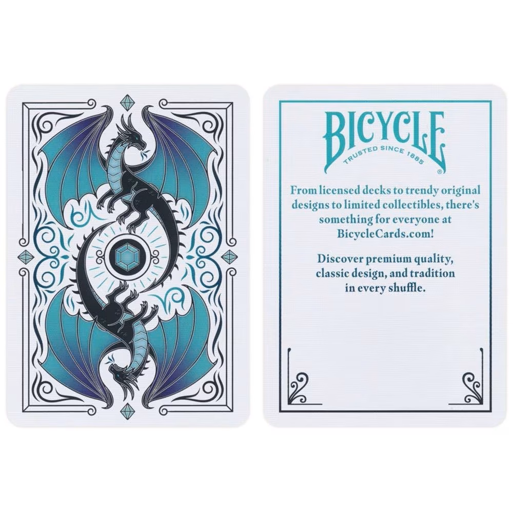 NAIPES - BARAJA BICYCLE ICE DRAGON - Imagen 2
